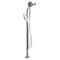 Alfi Brand Polished Chrm Floor mount Tub Filler + Mixer /w Hand Held Shower Head AB2758-PC - alternate 3
